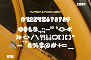 Retro Votre - Retro Playful Font, a Sans Serif Font by Dhabee (Thumbnail 6 of 11)