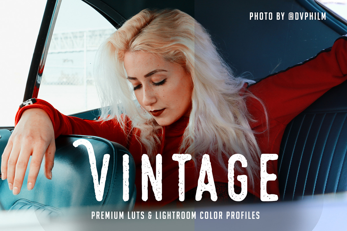 Vintage Premium LUT 24 Pack, an Action Add-On by Light Hero Studios (Photo 1 of 16)