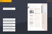 Calm Resume and Letter, a Resume Template by Egotype (Thumbnail 3 of 6)