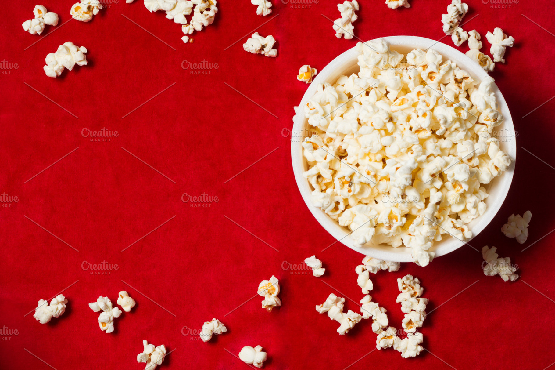 Popcorn stock photo containing popcorn and corn, a Food & Drink Photo by Margo Nikolskaya
