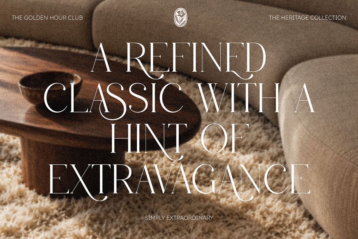 VELOURÉ — Elegance Luxury Serif, a Serif Font by ToniStudio (Photo 2 of 13)