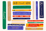 Books & Bookmarks, an Education Illustration by Anna Studio (Thumbnail 10 of 11)