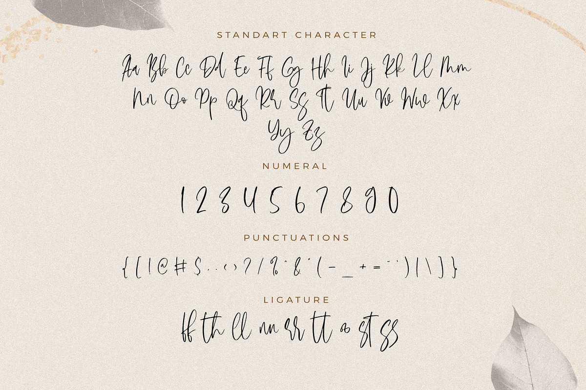 Monday Script, a Script Font by Flawless And Co (Photo 6 of 8)