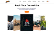 Bike Rental & Booking Figma Template, an UI Kit Template by ArtGalaxy (Thumbnail 5 of 5)