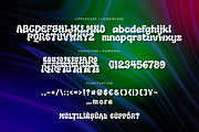 Oleho Senthor - Y2K Liquid Font, a Font by twinstd (Thumbnail 3 of 9)