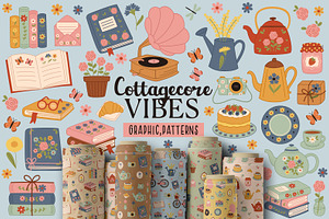 Cottagecore Vibes Vector Collection