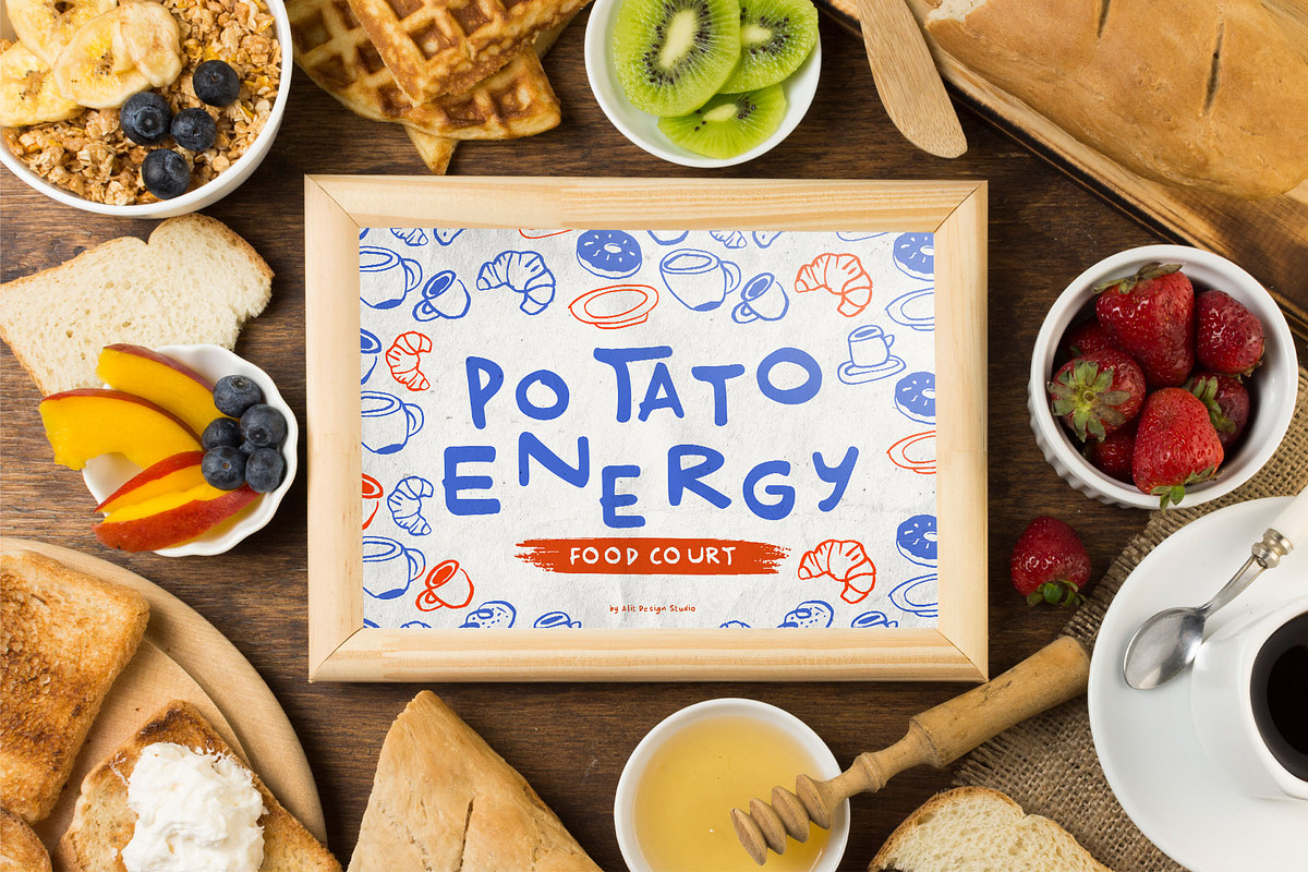 Tomato Belly Typeface, a Handwritten Font by alit design (Photo 9 of 15)