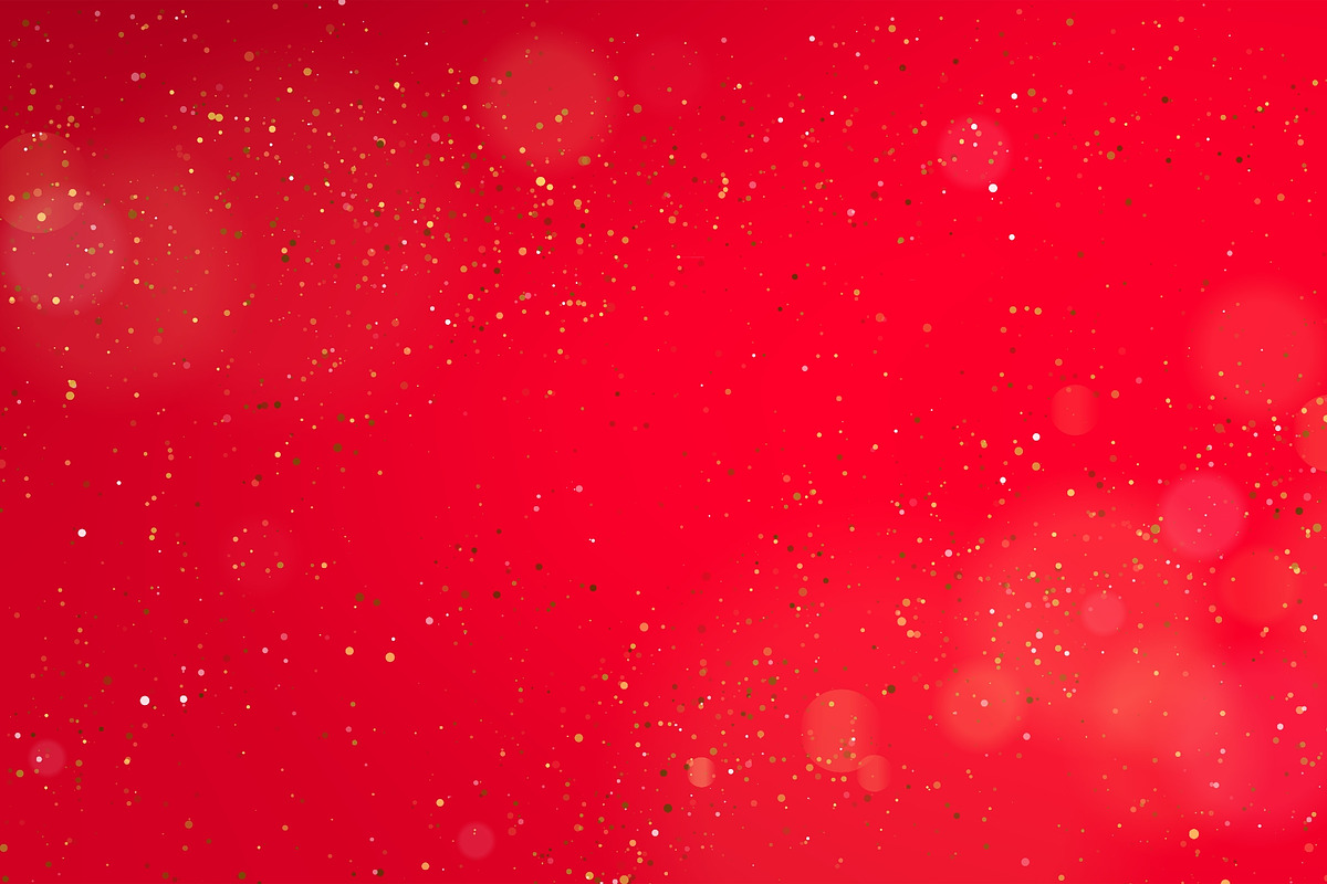 Red Christmas background with, an Object Illustration by Zaie (Photo 2 of 3)