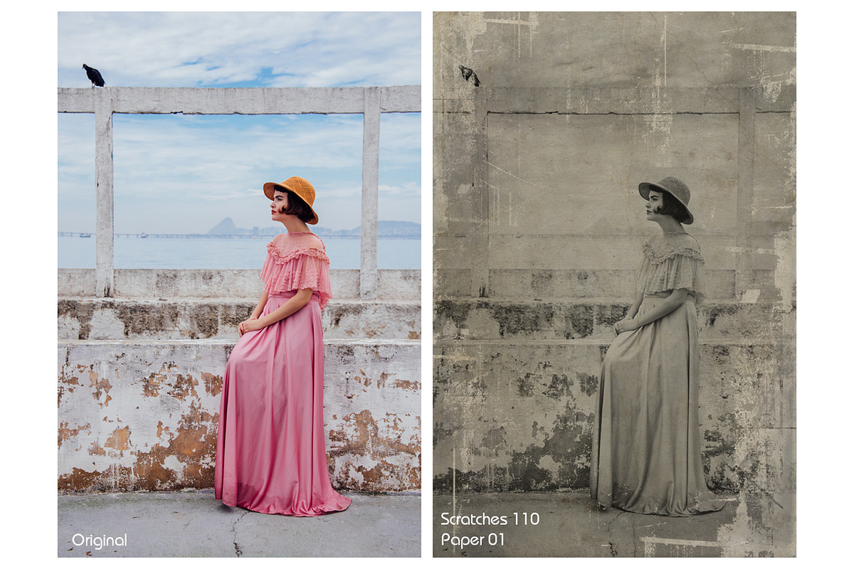 Old Photo Effect Overlays + Action, an Action Add-On by HappyNews (Photo 5 of 10)