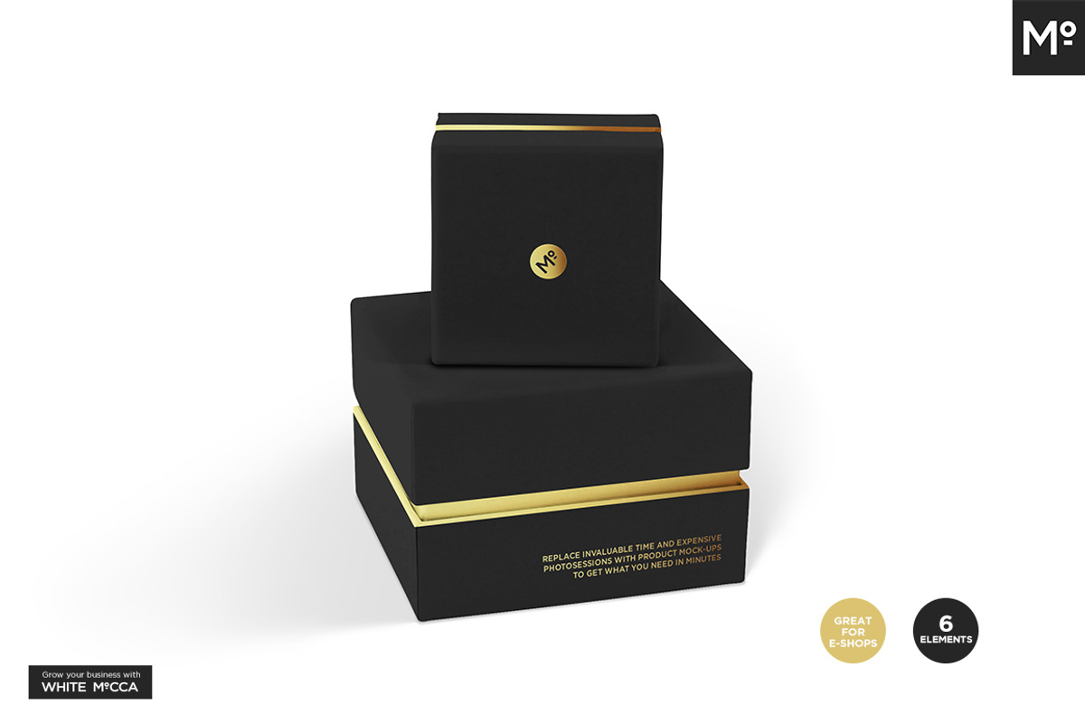 Jewelry Box Sets Mock-up, a Packaging Mockup by BlackMocca (Photo 30 of 36)