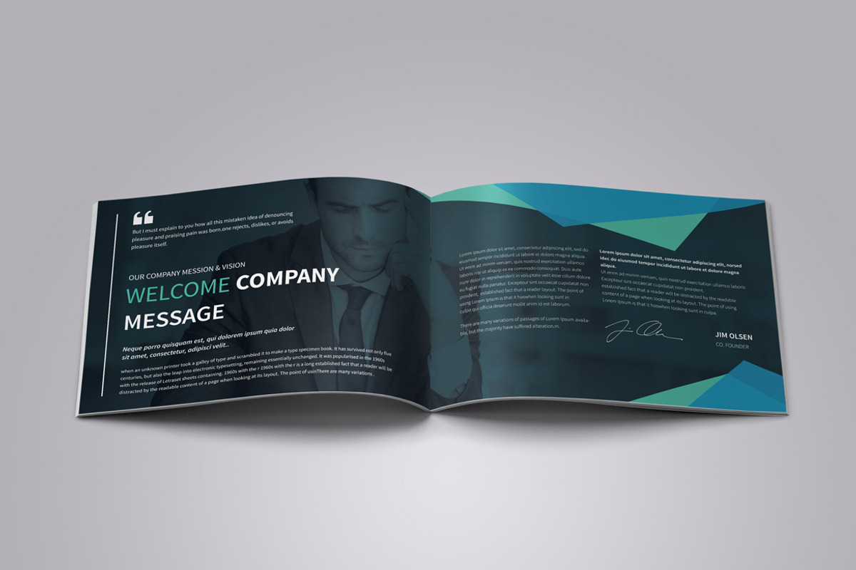 A5 Business Multipurpose Brochure, a Brochure Template by New Lines (Photo 3 of 9)