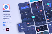 Track and Save Dashboard UI Kit, an App Template by Zhenya_ux (Thumbnail 1 of 4)