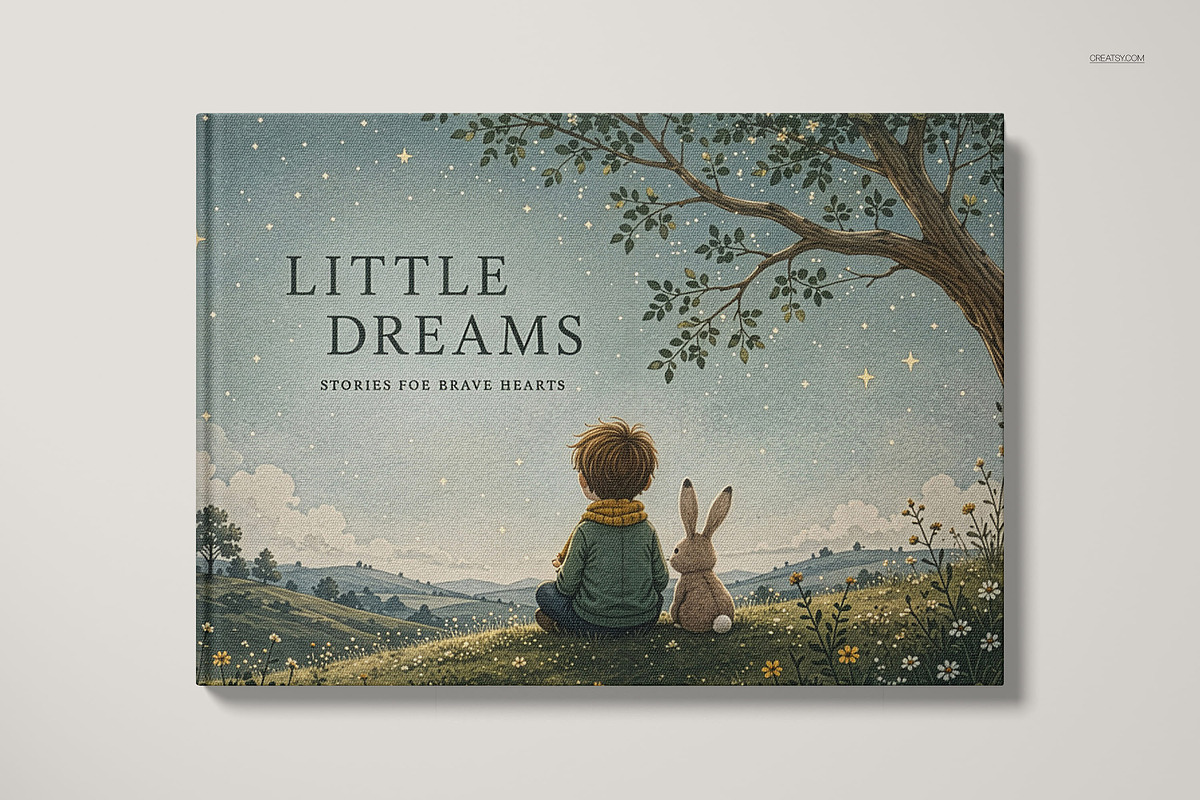 A4 Landscape Book Mockup Set, a Books & Magazine Mockup by creatsy5 (Photo 5 of 9)