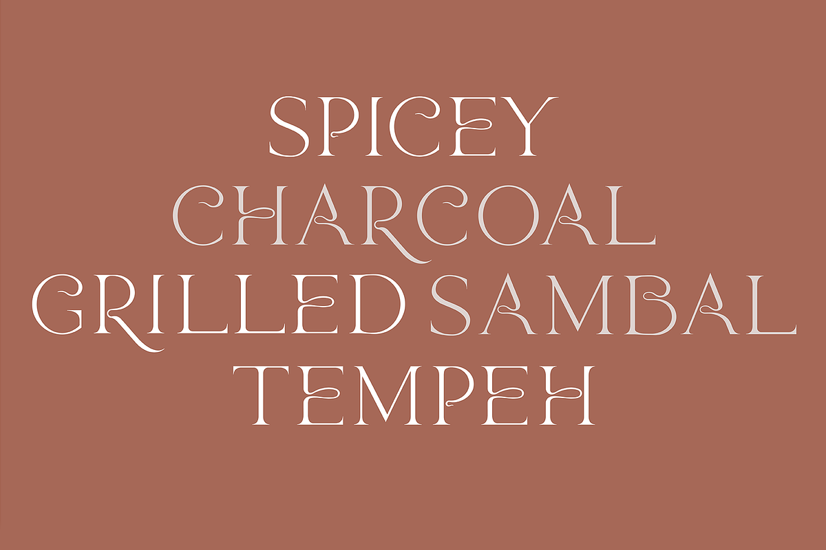 Ubud. Contemporary serif font, a Serif Font by LostandFoundry (Photo 2 of 8)