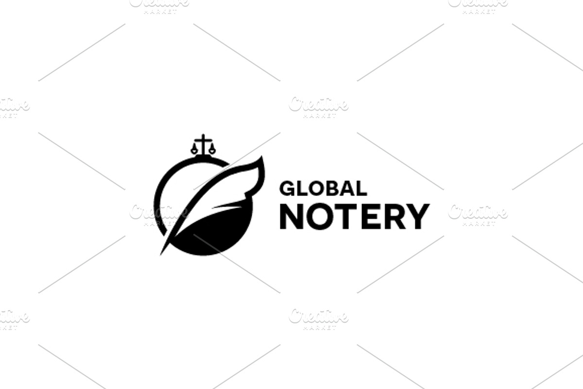 Law Notary Logo, a Branding & Logo Template by bvcreates (Photo 7 of 8)