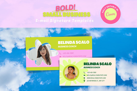 E-mail Signature Templates, an Email Template by HellYeahDesigns