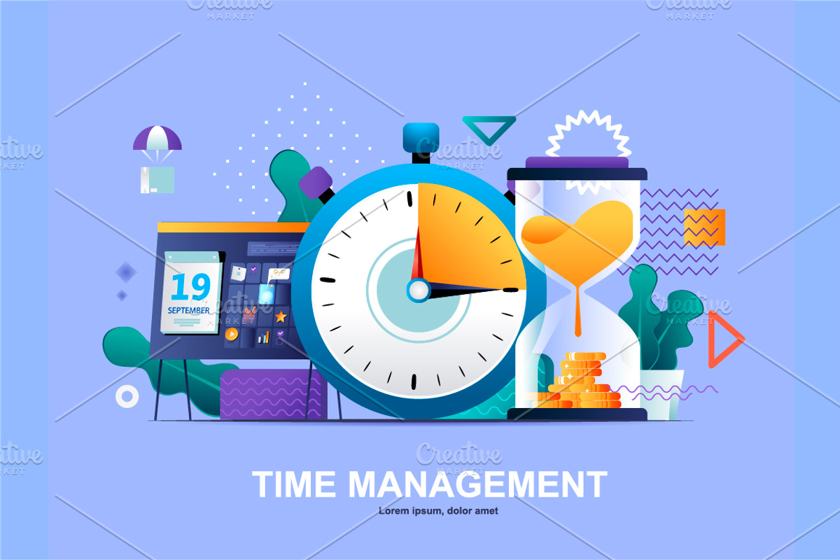 Flat Concepts Illustrations, a Finance Illustration by alexdndz (Photo 8 of 10)