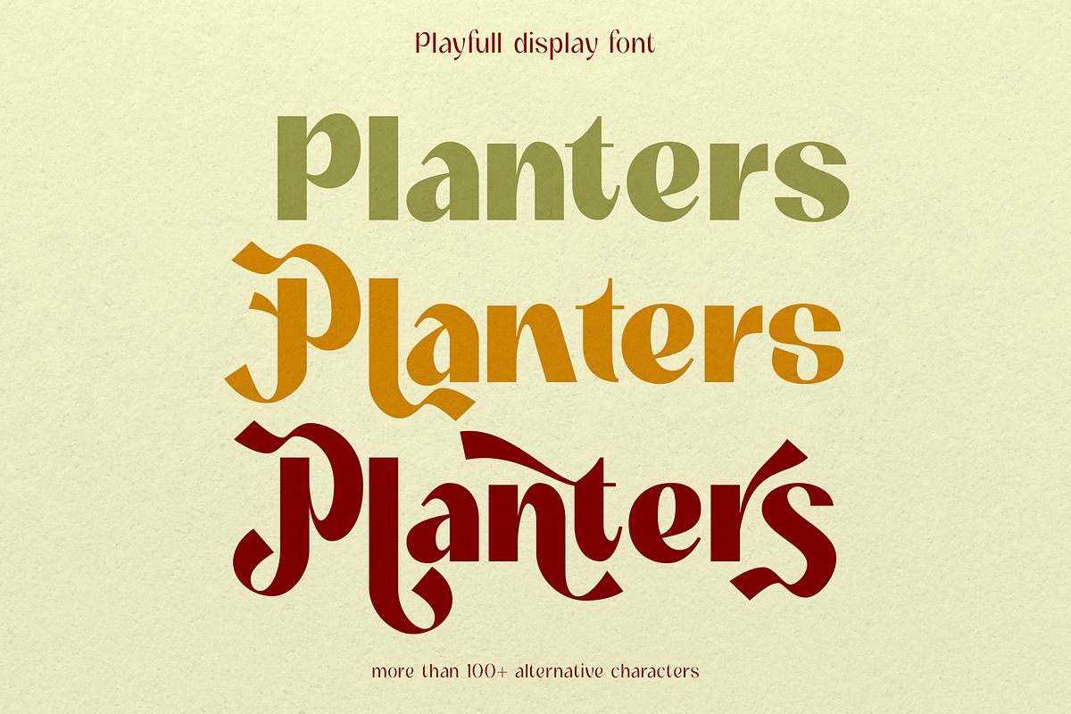 Playka | Unique Display Font, a Sans Serif Font by Ekahermawan (Photo 3 of 12)