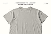 Distressed Tshirt Mockup PSD, a Shirt Mockup by Irhasalfahad (Thumbnail 3 of 6)
