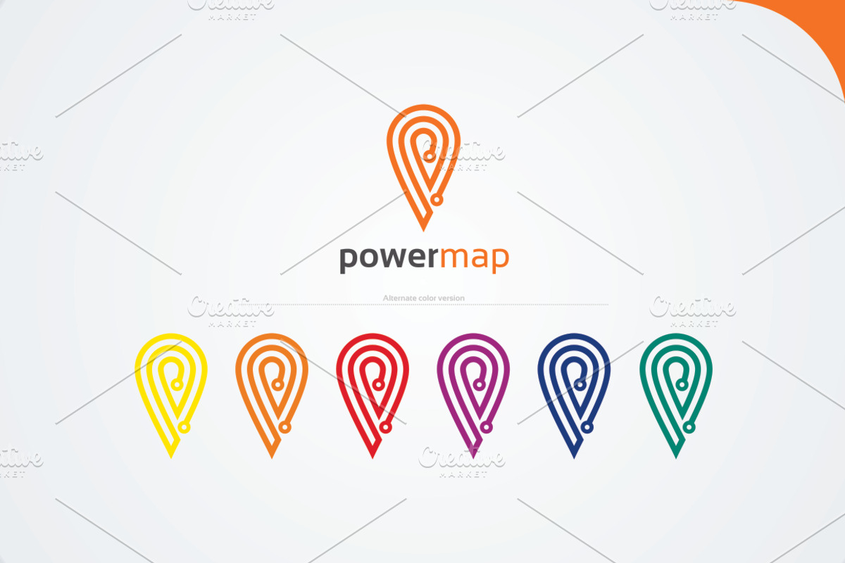 PowerMap - Logo, a Branding & Logo Template by Alfam17 (Photo 3 of 3)