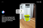 Paper Tube Mockup Set, a Packaging Mockup by Renderteam (Thumbnail 3 of 20)