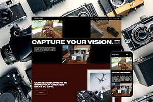 Focal Point - Squarespace Template