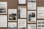 Travel Itinerary Canva Template, a Social Media Template by Snapybiz (Thumbnail 2 of 10)