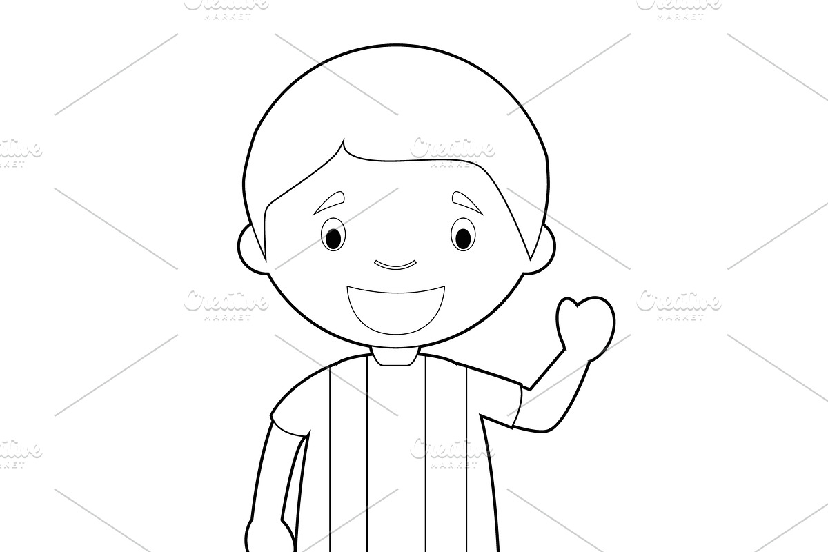 80x Professions for Coloring, an Education Illustration by asantosg (Photo 8 of 17)
