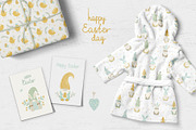 Easter Gnomes clipart & patterns, an Illustration by polikarpovaart (Thumbnail 8 of 9)