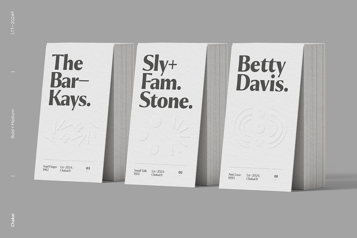 Chakai - Family 50% off, a Sans Serif Font by Latinotype (Photo 15 of 15)