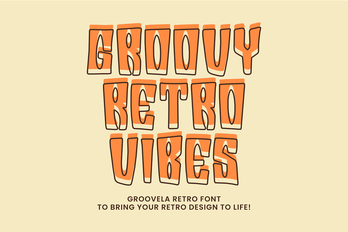 Groovela, a Sans Serif Font by ahweproject (Photo 5 of 15)