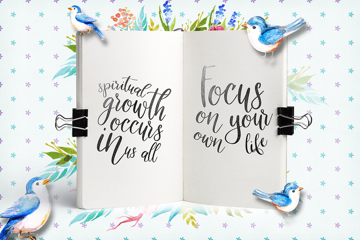 The Slowbird - Typeface preview 5