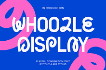 Whoozle - Modern Font Combination