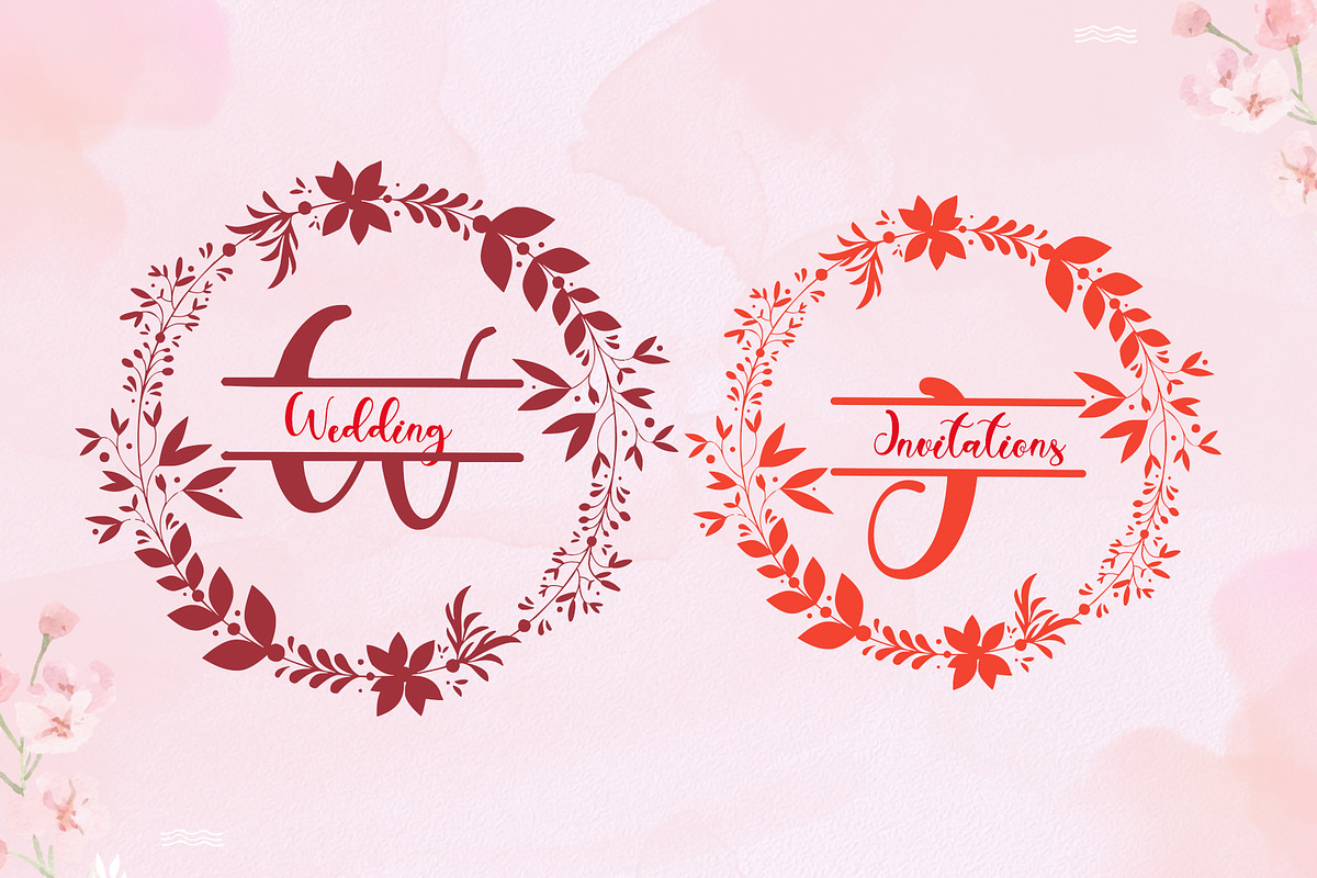 Christmas Holiday monogram, a Handwritten Font by Yoga Letter (Photo 3 of 5)