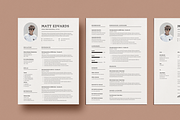 Resume/CV Template, a Resume Template by UX-group (Thumbnail 3 of 7)