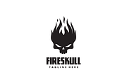 Fire Skull Logo Illustration, a Branding & Logo Template by yopie (Thumbnail 3 of 3)