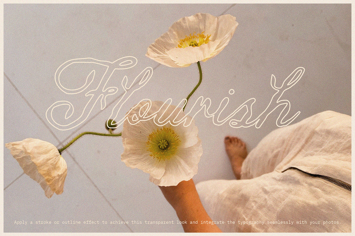 The Blooming Hour Botanical Script, a Script Font by AnMark (Photo 2 of 12)