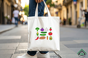 Mini Vegetable Embroidery Designs, an Illustration by Craft Nest (Thumbnail 6 of 6)