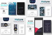 125 Business Card MEGA Bundle, a Business Card Template by M6 Gallery (Thumbnail 16 of 33)