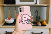Axolotl Pet Animal Clipart Set, an Animal Illustration by Palau (Thumbnail 2 of 10)