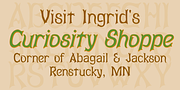 AbagailJackson, a Handwritten Font by Ingrimayne Type (Thumbnail 2 of 6)