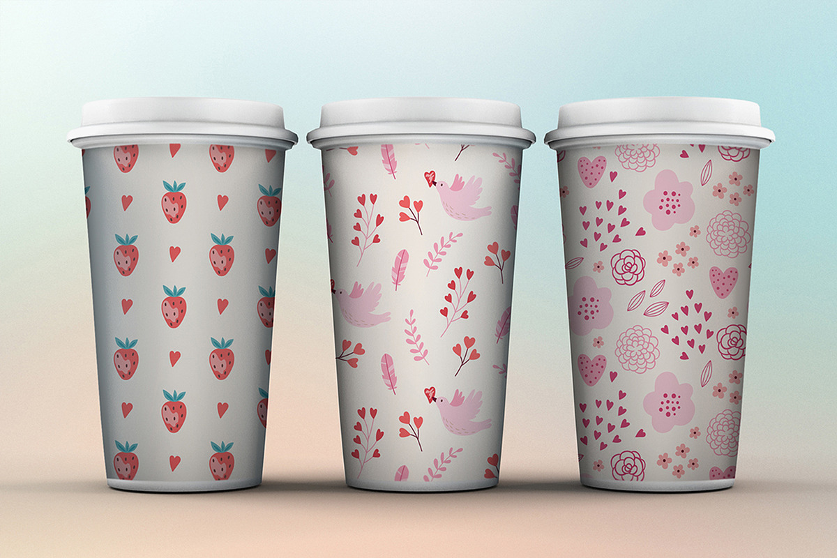 Love is in the air. Design kit., a Seasonal Illustration by Artspace (Photo 9 of 9)