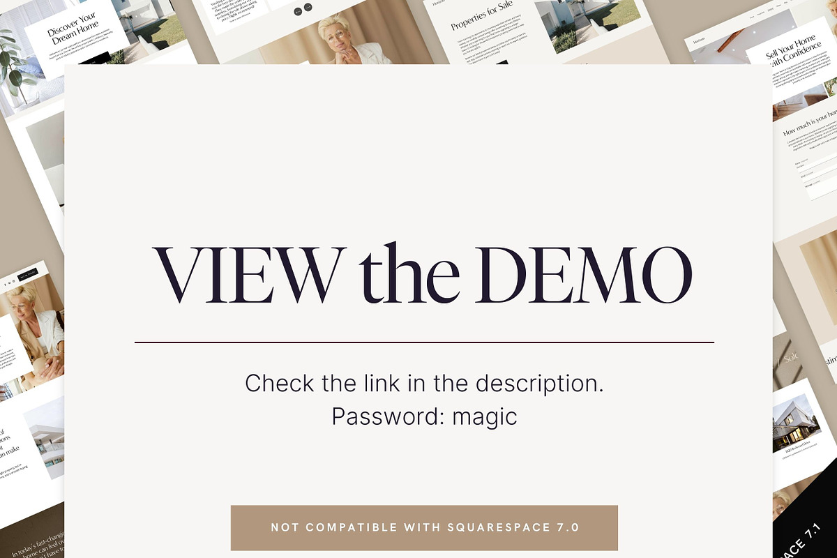 Real Estate Squarespace Template, a Squarespace Template by MartaLebre (Photo 10 of 10)