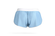 Blue Women Sport Shorts 3D Model, an Object 3D Model by rebrandy (Thumbnail 3 of 9)