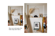 Frame Mockup Bundle - Triticum, a Household Mockup by Saguaro Digital (Thumbnail 6 of 12)