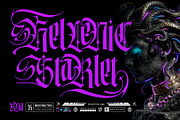 Marble Galaxy Typeface, a Blackletter Font by alit design (Thumbnail 9 of 20)