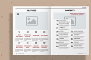 Red Magazine, a Magazine Template by Boris Cupac (Thumbnail 3 of 13)