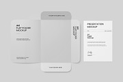 Presentation File Folder Mockup, an Advertising Mockup by graphypix (Thumbnail 4 of 4)