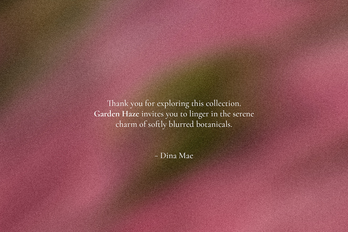 Garden Haze - Blurry Backgrounds, a Background Graphic by Dina Mae (Photo 14 of 14)