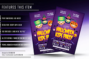 Halloween Kids Party Flyer, a Flyer Template by designblends@gmail.com (Thumbnail 2 of 2)